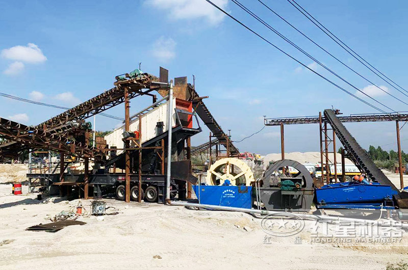 浙江石粉制砂洗砂一體機“量身定制”生產現(xiàn)場 浙江石粉制砂洗砂一體機“量身定制”生產現(xiàn)場